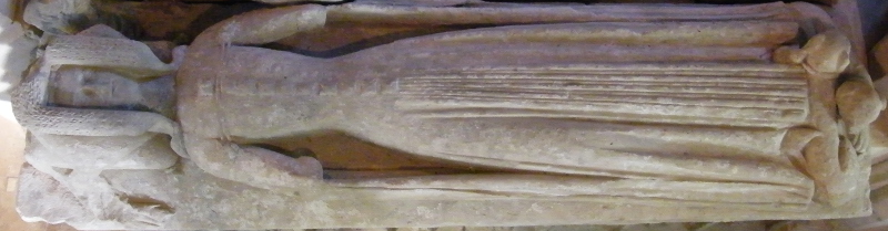 Clifton Reynes - St Mary Thomas Reynes 1390 and wife tomb 1385